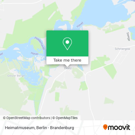 Heimatmuseum map