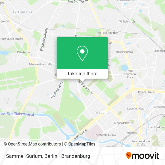 Sammel-Surium map