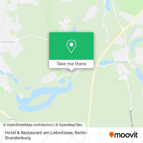 Hotel & Restaurant am Liebnitzsee map