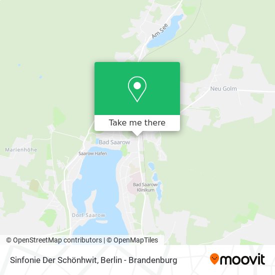 Карта Sinfonie Der Schönhwit