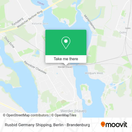 Карта Rusbid Germany Shipping