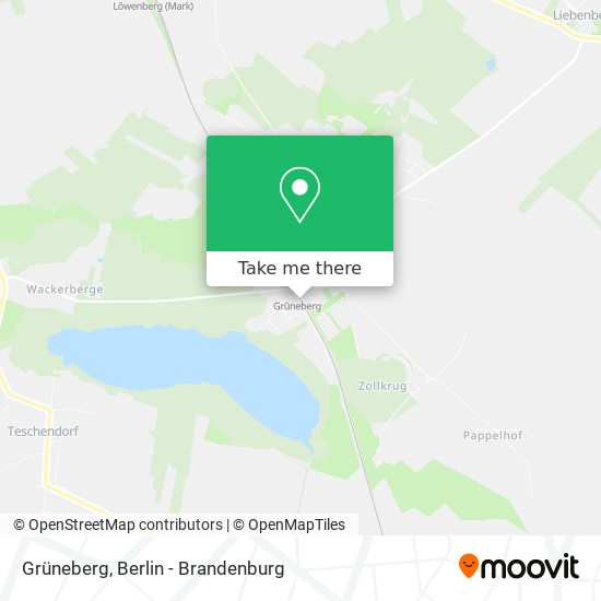 Grüneberg map