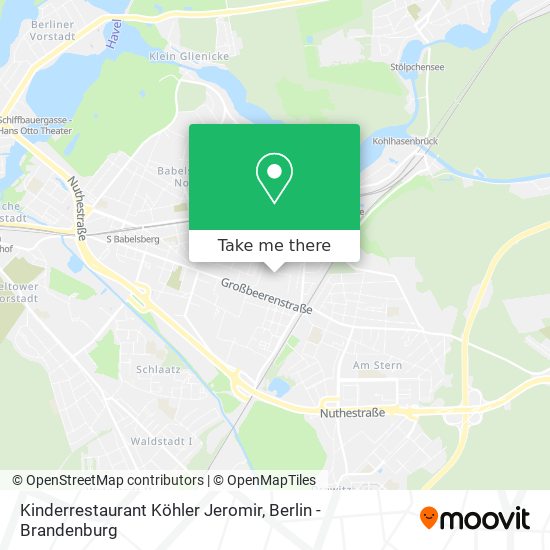Kinderrestaurant Köhler Jeromir map