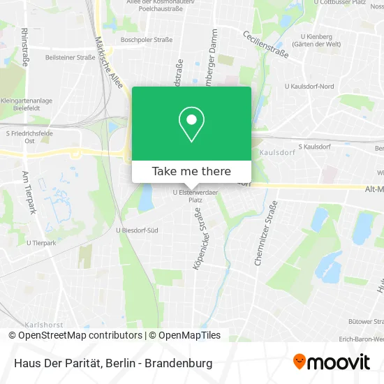 Карта Haus Der Parität