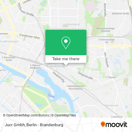 Jucr Gmbh map