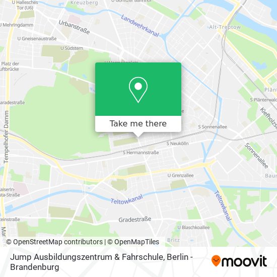 Jump Ausbildungszentrum & Fahrschule map