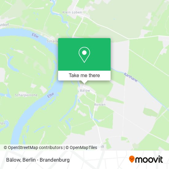 Bälow map