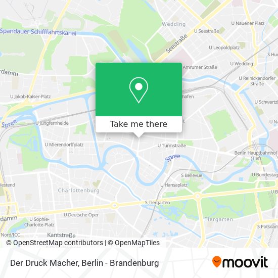 Der Druck Macher map