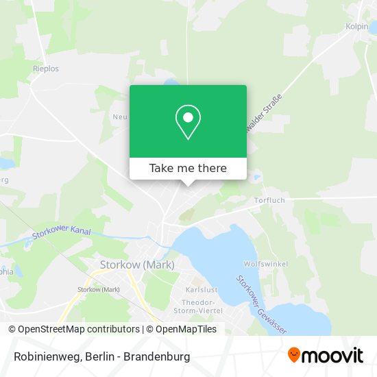 Карта Robinienweg