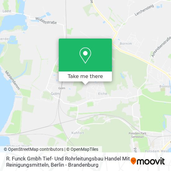 R. Funck Gmbh Tief- Und Rohrleitungsbau Handel Mit Reinigungsmitteln map