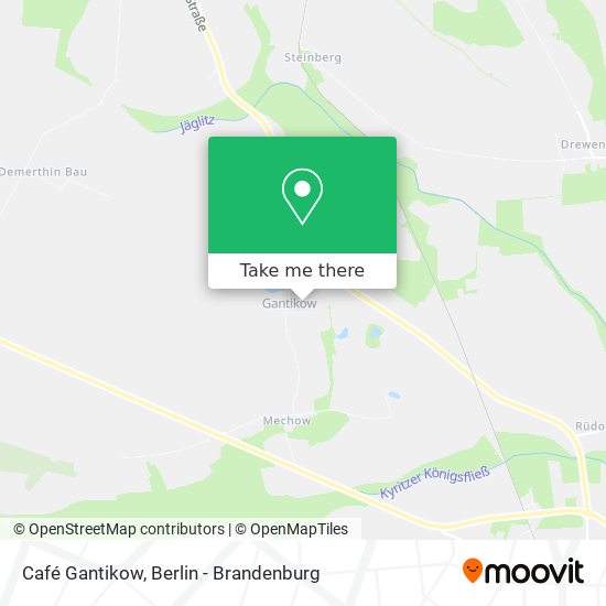 Café Gantikow map