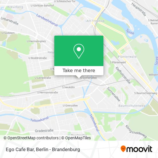 Ego Cafe Bar map