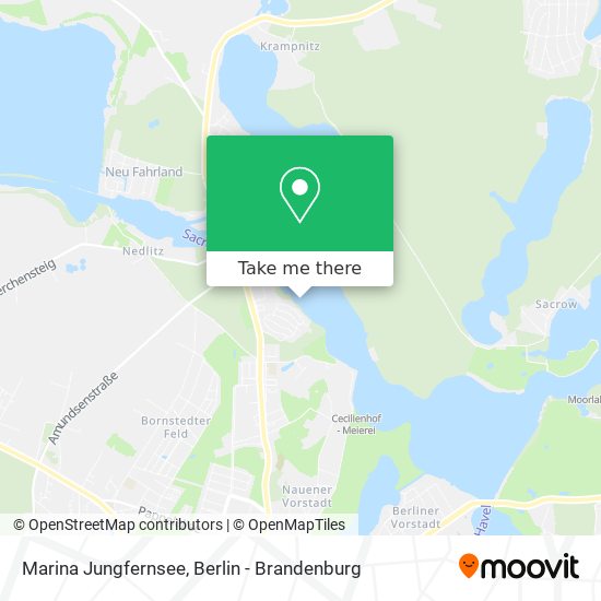 Карта Marina Jungfernsee
