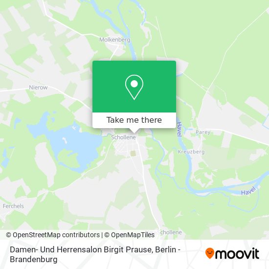 Карта Damen- Und Herrensalon Birgit Prause