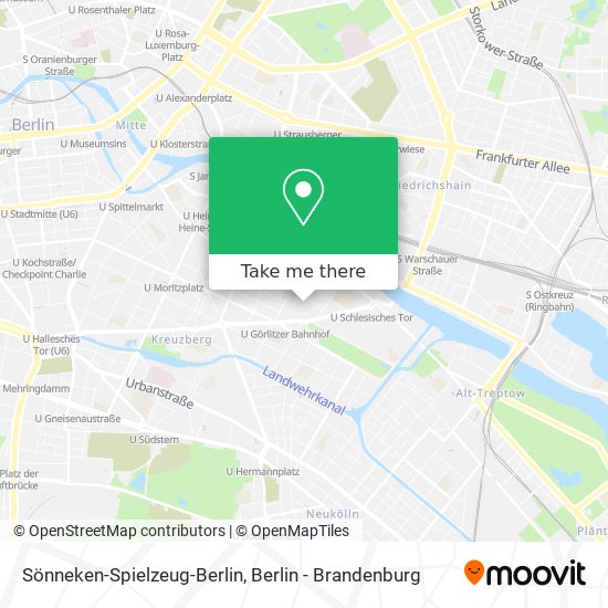 Sönneken-Spielzeug-Berlin map
