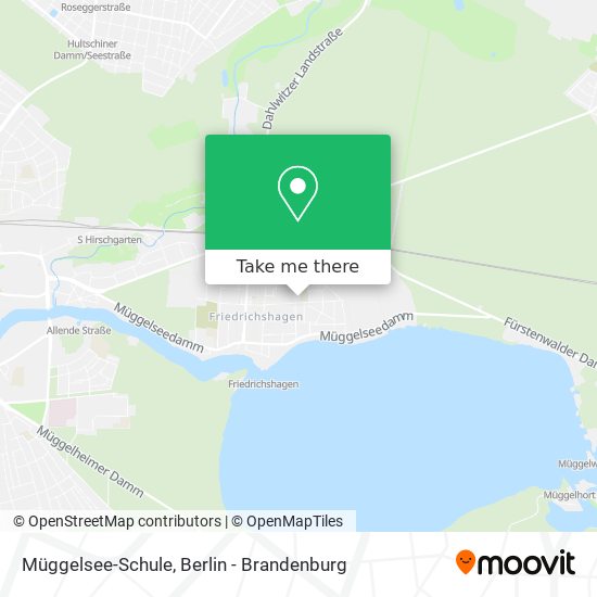Müggelsee-Schule map