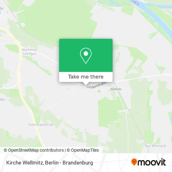 Kirche Wellmitz map