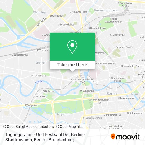 Tagungsräume Und Festsaal Der Berliner Stadtmission map