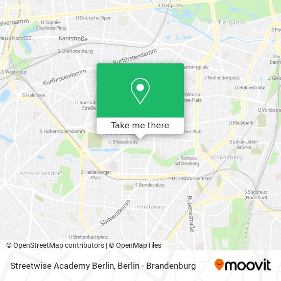 Карта Streetwise Academy Berlin