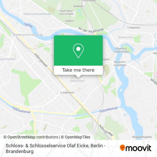 Карта Schloss- & Schlüsselservice Olaf Eicke