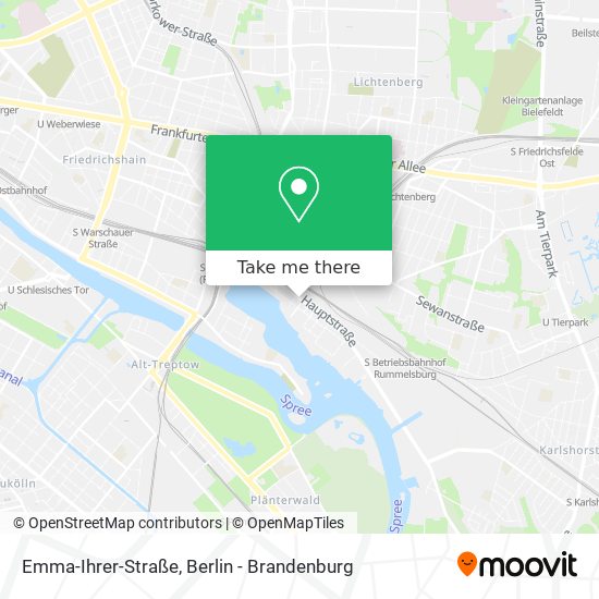 Emma-Ihrer-Straße map