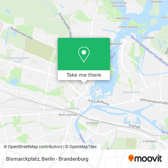 Bismarckplatz map