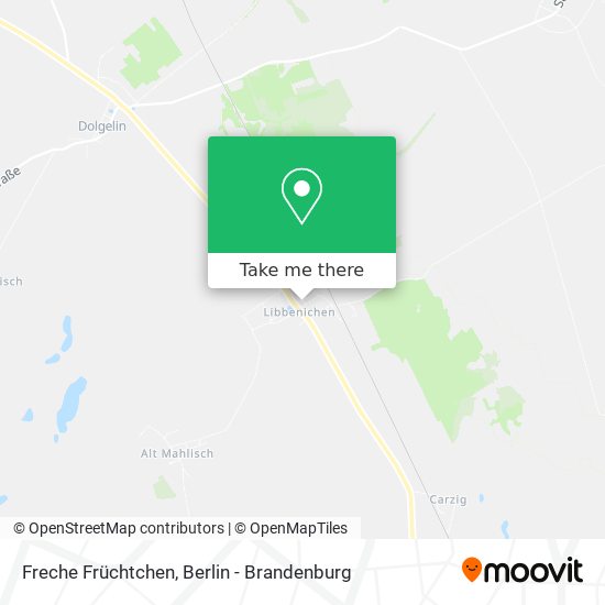 Карта Freche Früchtchen