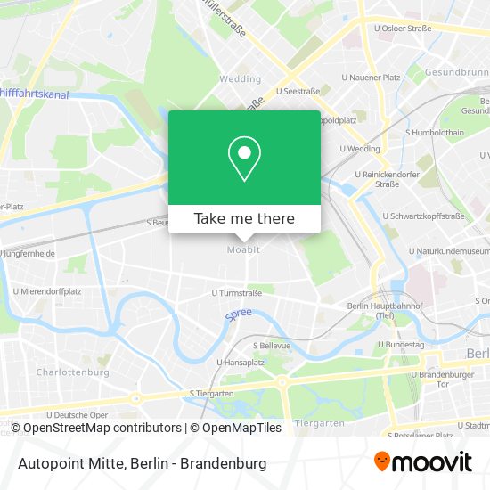 Карта Autopoint Mitte
