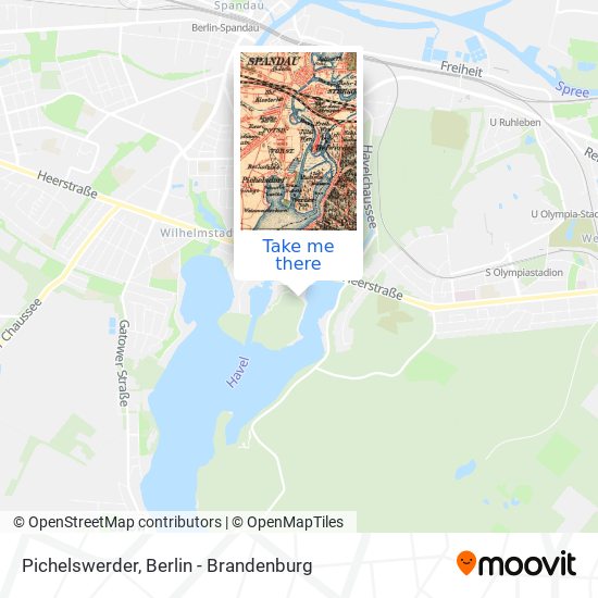 Pichelswerder map