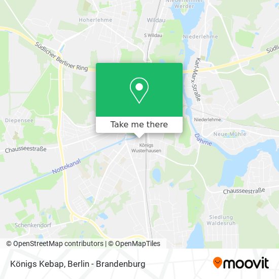 Königs Kebap map
