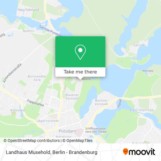Landhaus Musehold map