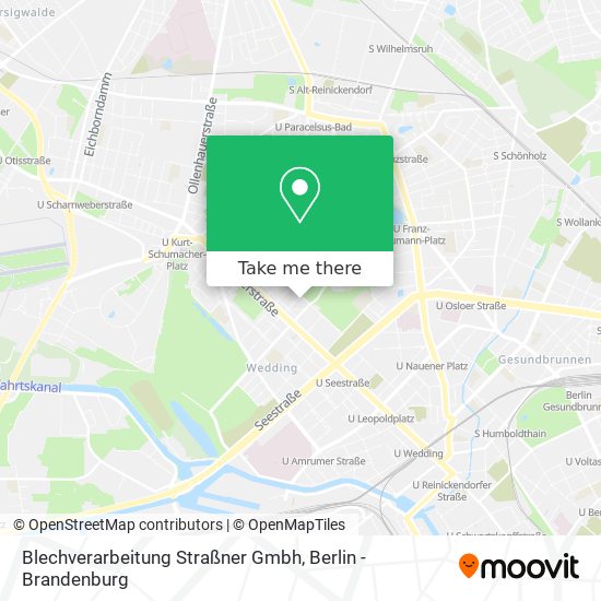 Blechverarbeitung Straßner Gmbh map