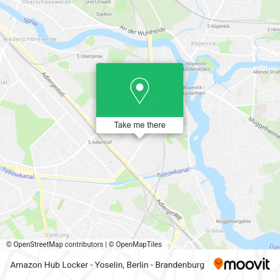 Карта Amazon Hub Locker - Yoselin