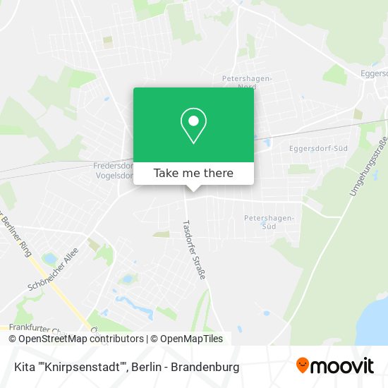 Карта Kita ""Knirpsenstadt""