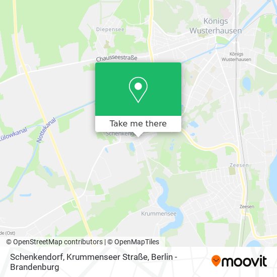 Schenkendorf, Krummenseer Straße map