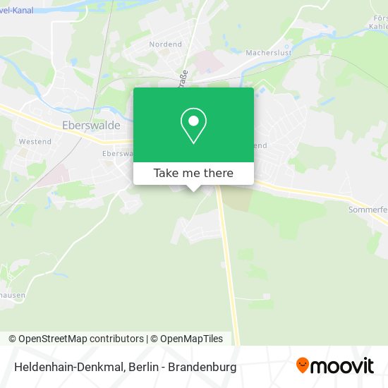 Heldenhain-Denkmal map