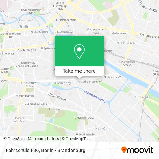 Fahrschule F36 map