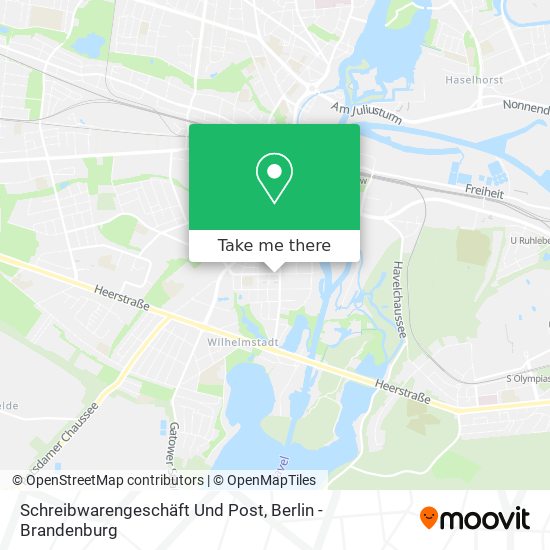 Schreibwarengeschäft Und Post map