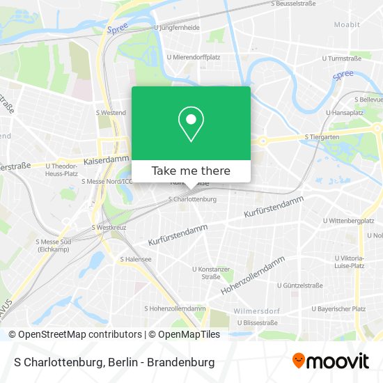 S Charlottenburg map