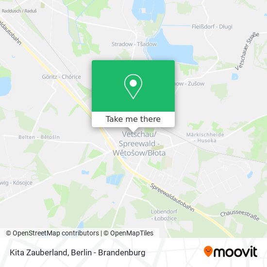 Kita Zauberland map