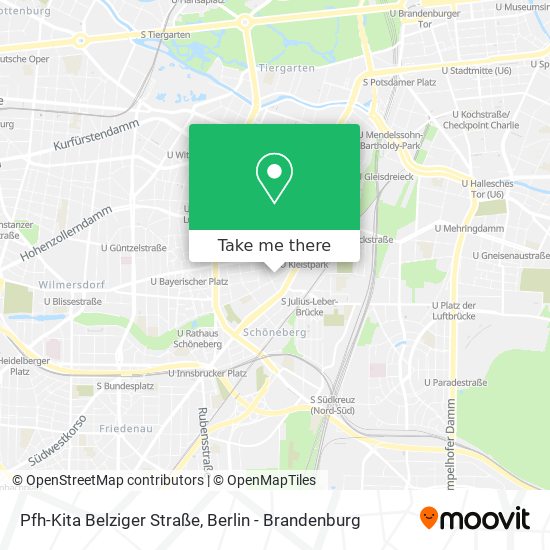 Pfh-Kita Belziger Straße map