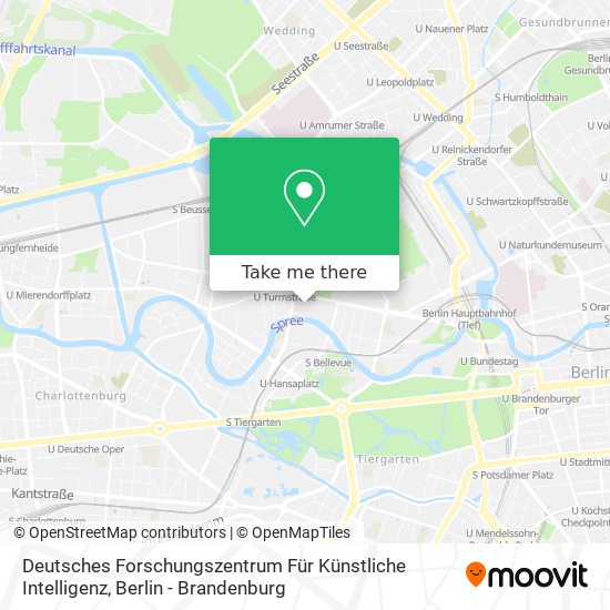 Deutsches Forschungszentrum Für Künstliche Intelligenz map