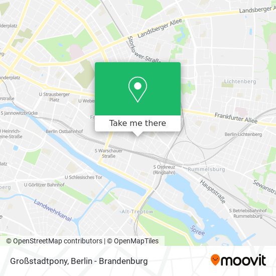 Großstadtpony map
