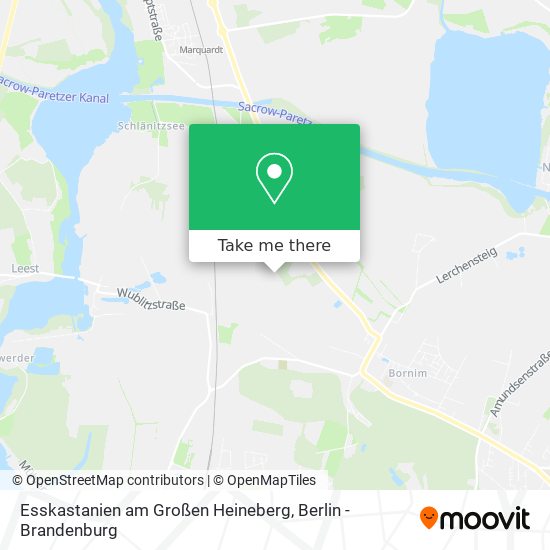 Карта Esskastanien am Großen Heineberg