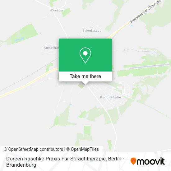 Карта Doreen Raschke Praxis Für Sprachtherapie