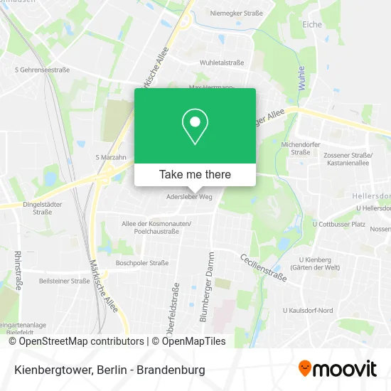 Карта Kienbergtower