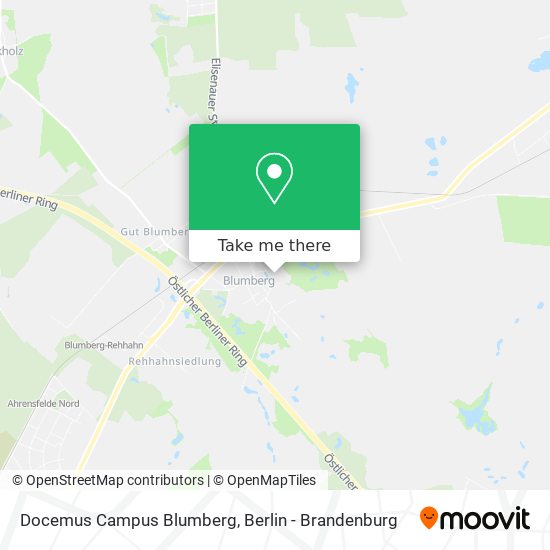 Docemus Campus Blumberg map