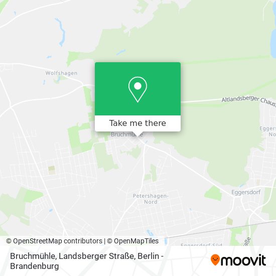 Bruchmühle, Landsberger Straße map