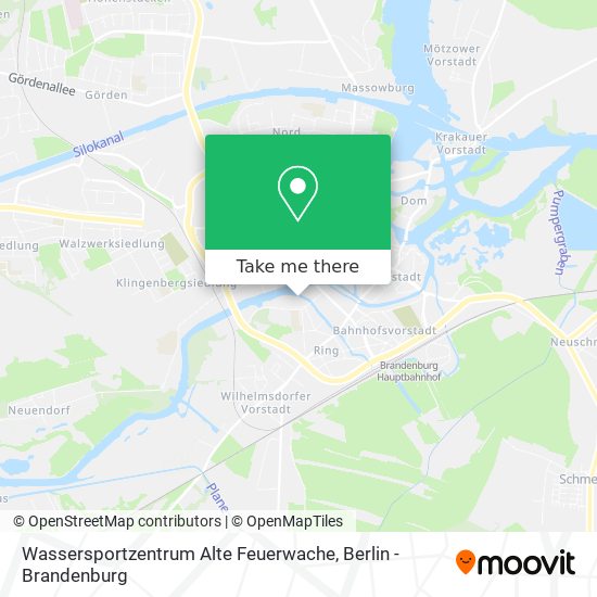 Wassersportzentrum Alte Feuerwache map