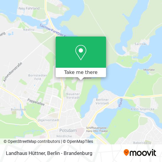 Landhaus Hüttner map